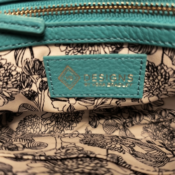 Vera Bradley Watermelon Crossbody Bag - Red and Teal - Picture 5 of 6